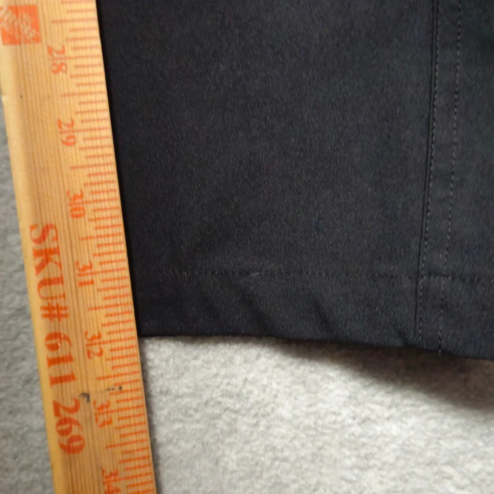 Straight Down Pants Mens 34x32 Black Golf Chino Golfer Athletic Performance Hero